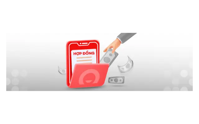 Ký hợp đồng và nhận tiền